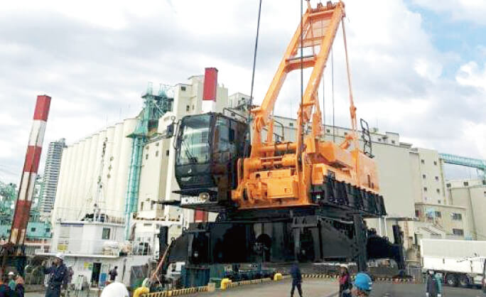 Production and renewal of construction machinery