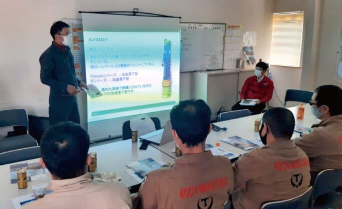 Production and renewal of construction machinery