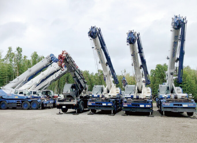 Export and sale of used machinery