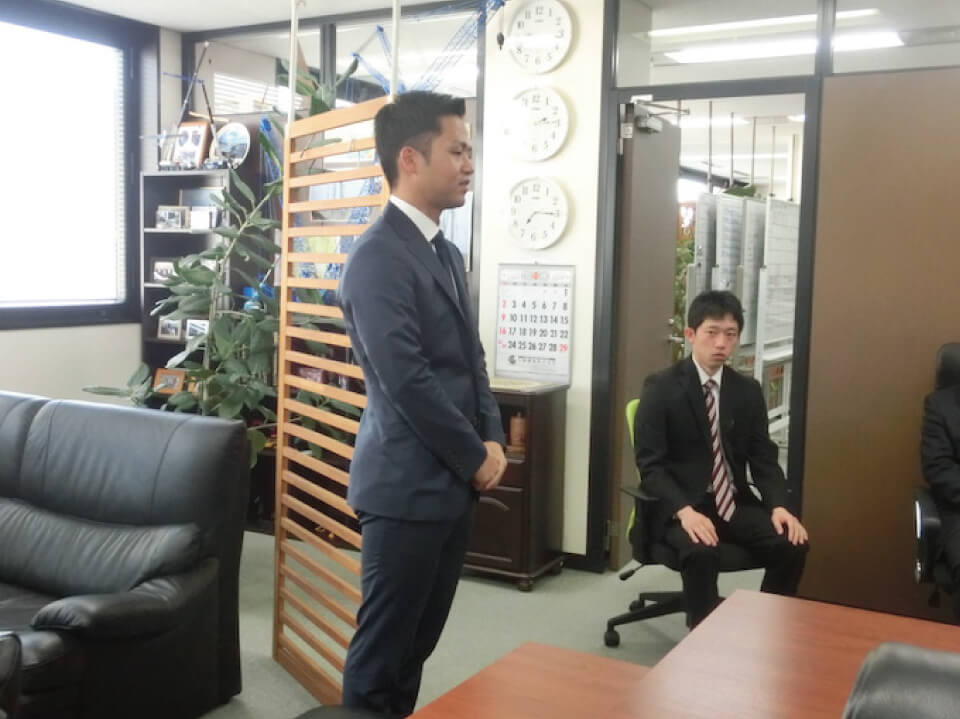 新入社員入社式